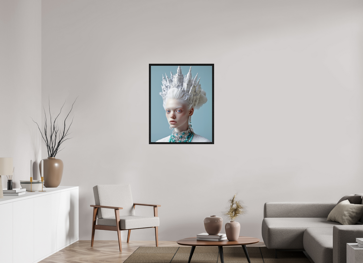 70 x 87,5 cm, Floater Frame Hairdo VI