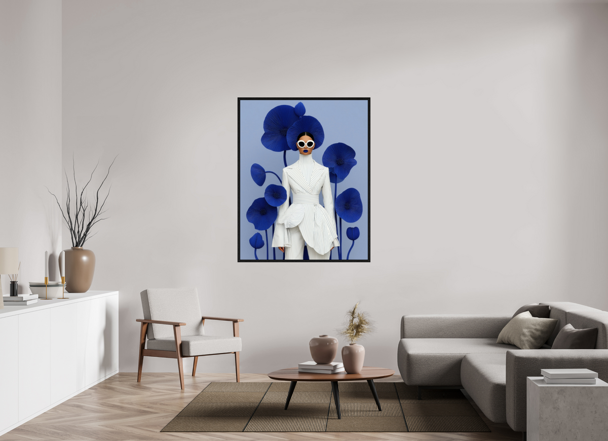 110 x 137,5 cm, Floater Frame Matisse Fashion XV