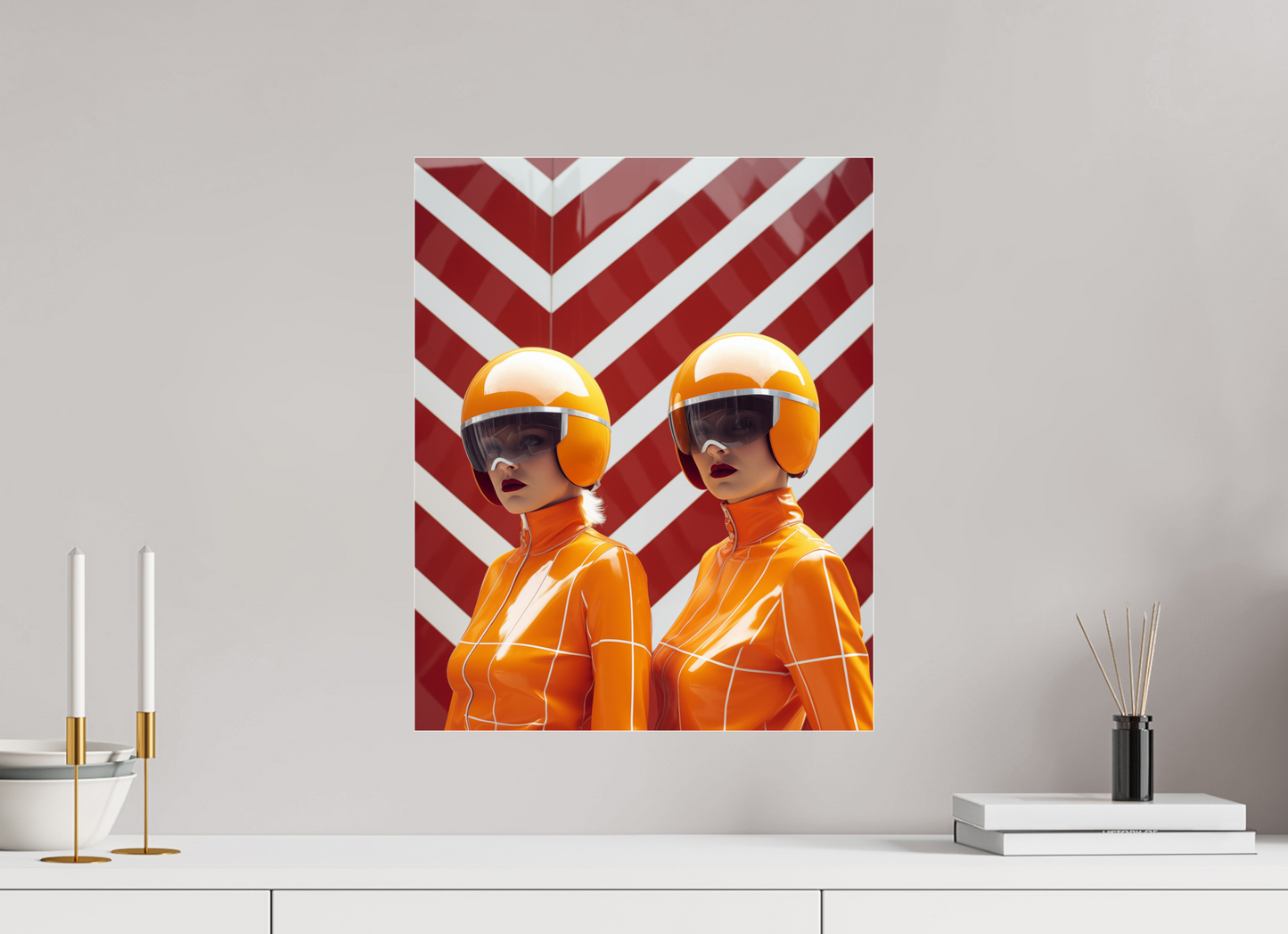 40 x 50 cm, Photo Print Under Acrylic Glass Rollerball II