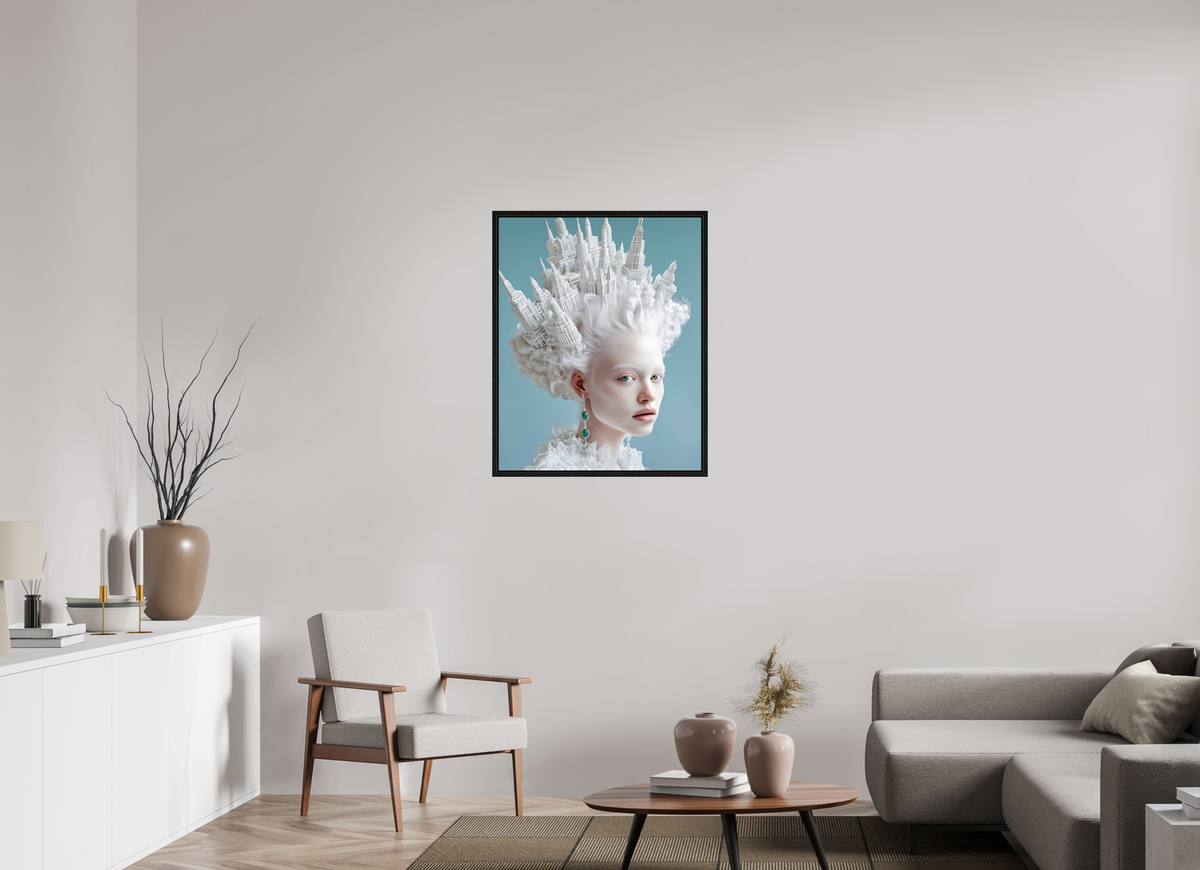 70 x 87,5 cm, Floater Frame Hairdo XII