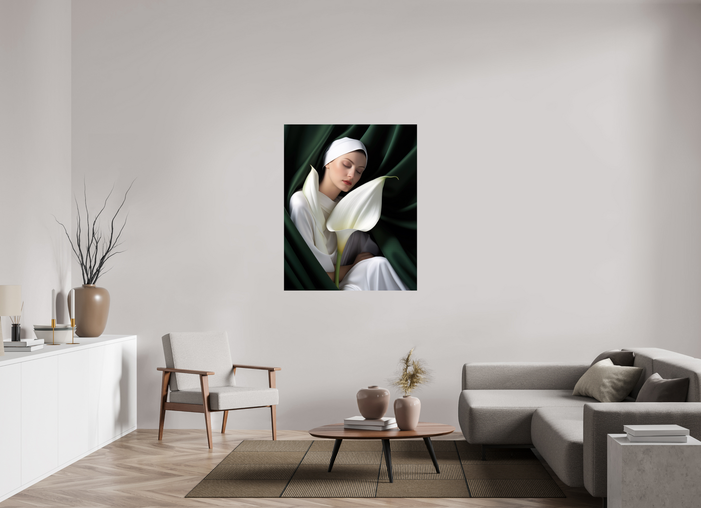100 x 125 cm, Photo Print On Fuji Crystal DP II Calla XII