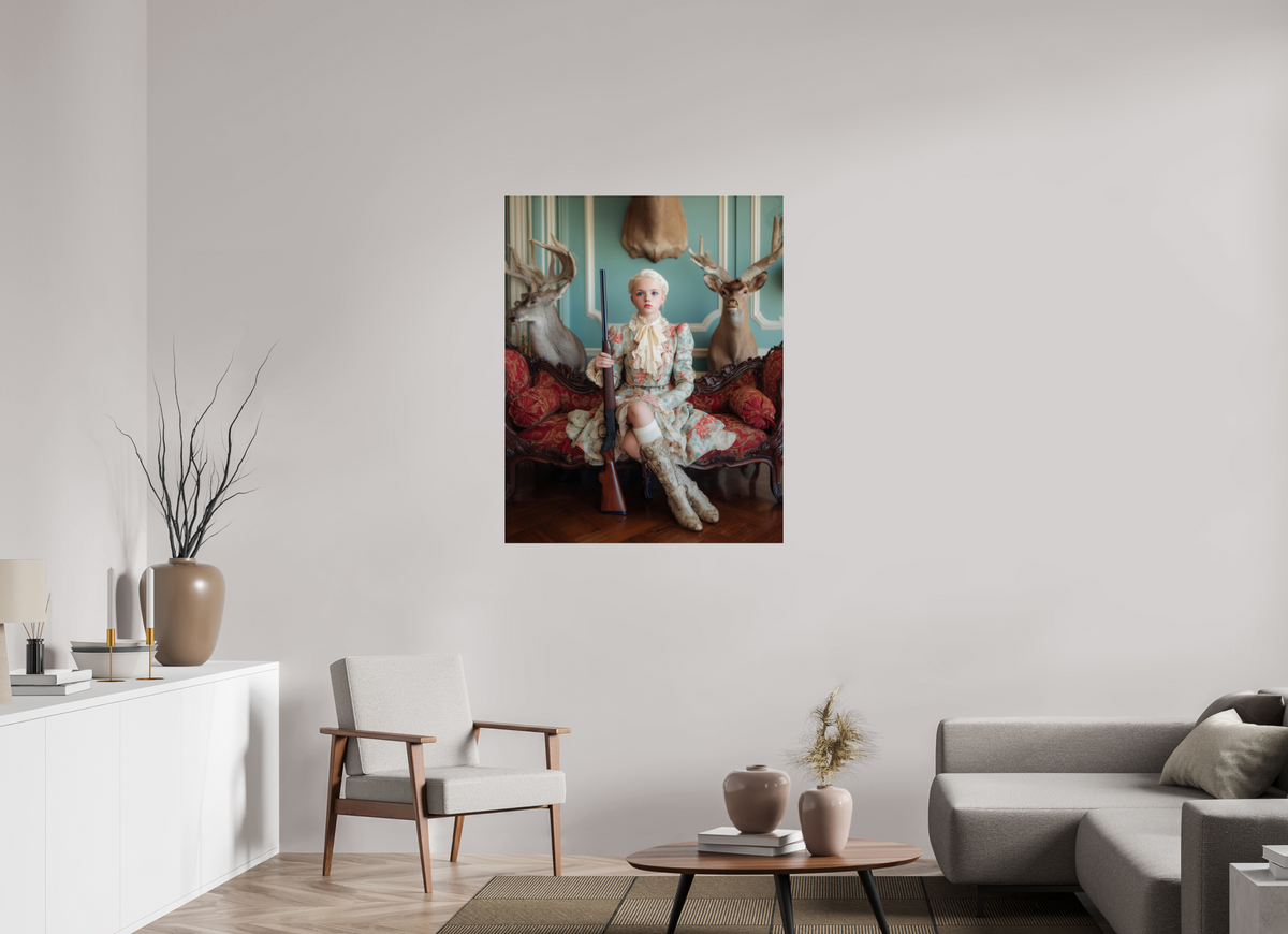 90 x 112,5 cm, Photo Print Under Acrylic Glass Hunting Season VIII