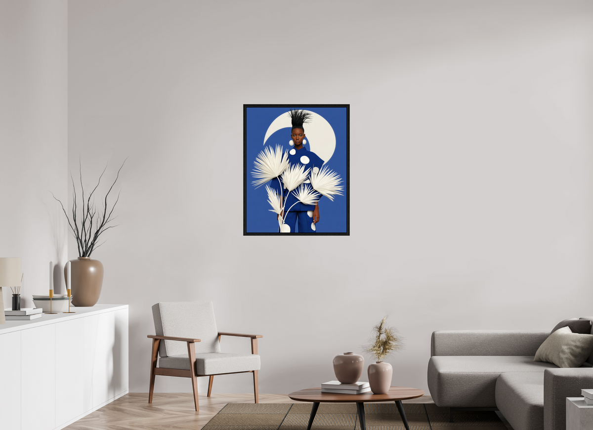 70 x 87,5 cm, Floater Frame Matisse Fashion XIV