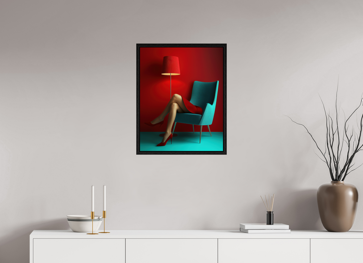 50 x 62,5 cm, Floater Frame Legs III