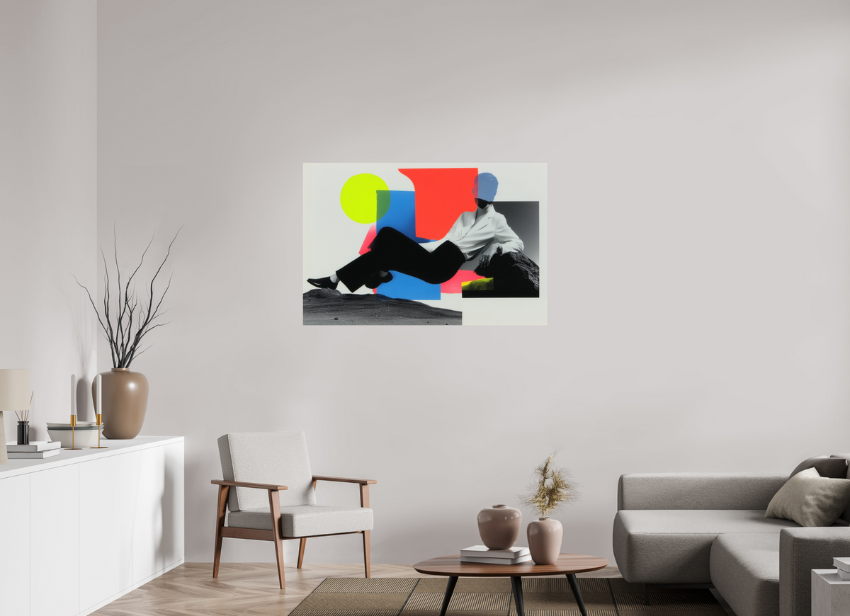 120 x 80 cm, Photo Print On Fuji Crystal DP II Geometry of Memory II