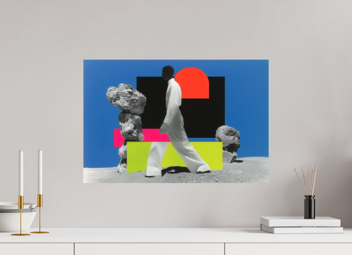 60 x 40 cm, Photo Print On Fuji Crystal DP II Geometry of Memory I
