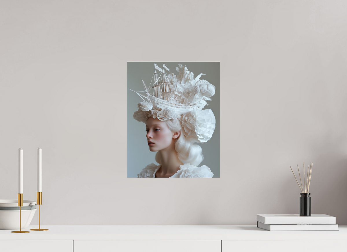 30 x 37,5 cm, Photo Print Under Acrylic Glass Hairdo XX