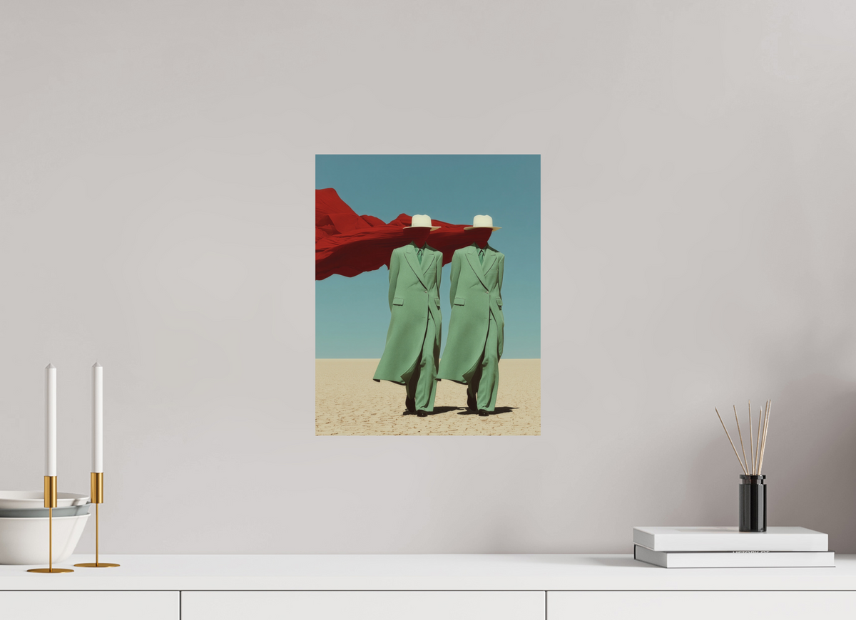 30 x 37,5 cm, Photo Print On Fuji Crystal DP II Red Horizon XIII