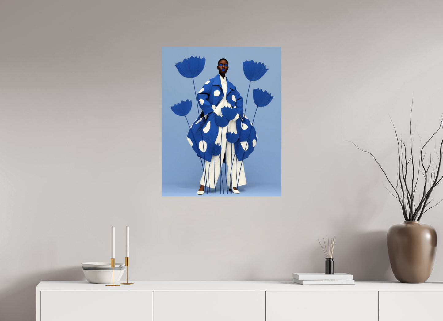 60 x 75 cm, Photo Print On Fuji Crystal DP II Matisse Fashion VIII