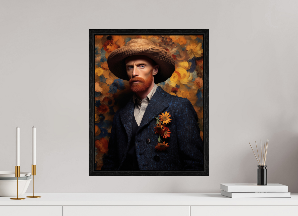 40 x 50 cm, Floater Frame Vincent X