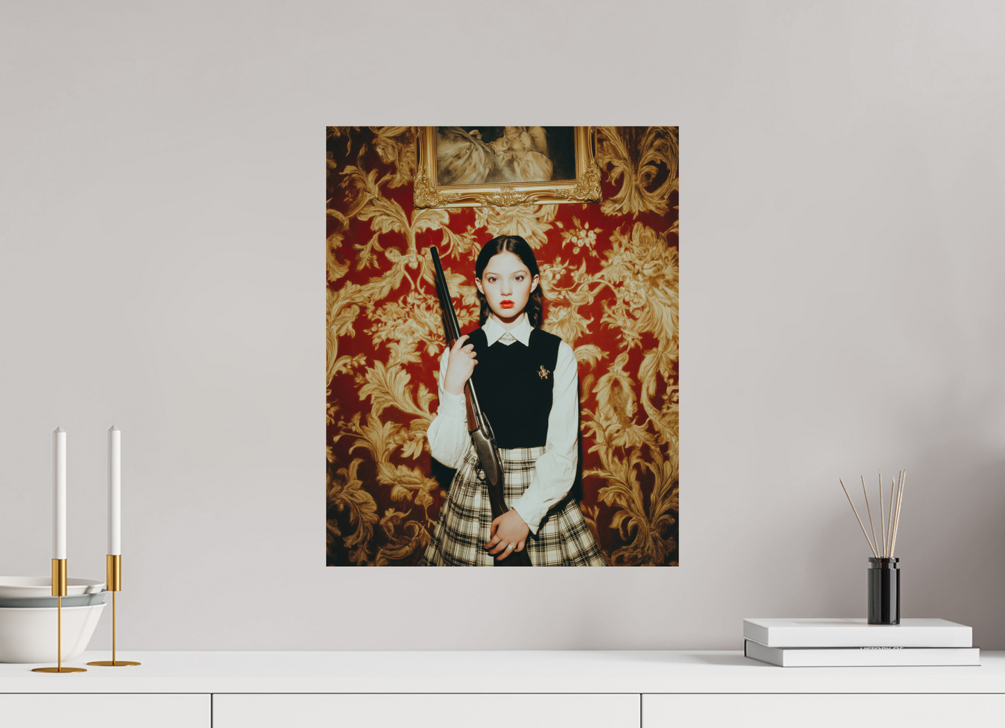40 x 50 cm, Photo Print On Fuji Crystal DP II Hunting Season VII