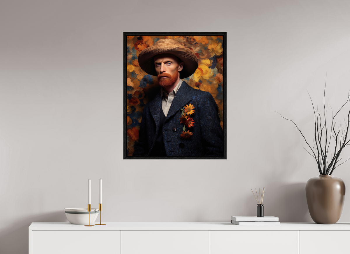 60 x 75 cm, Floater Frame Vincent X