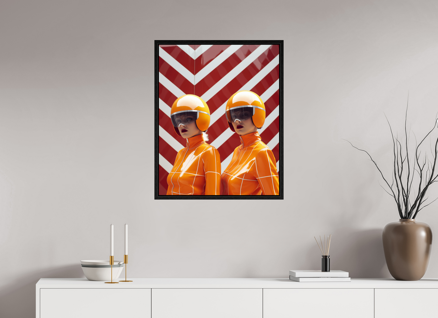 60 x 75 cm, Floater Frame Rollerball II