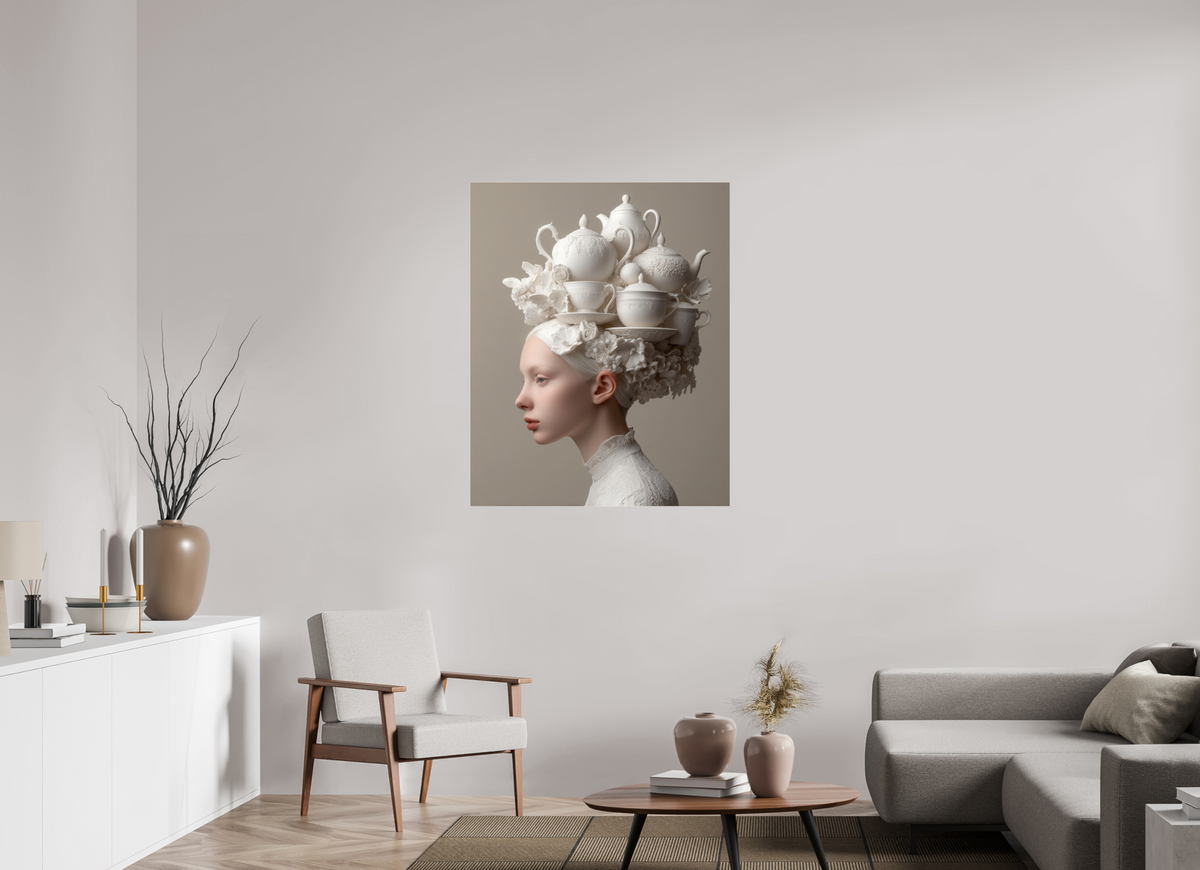 90 x 112,5 cm, Photo Print Under Acrylic Glass Hairdo III