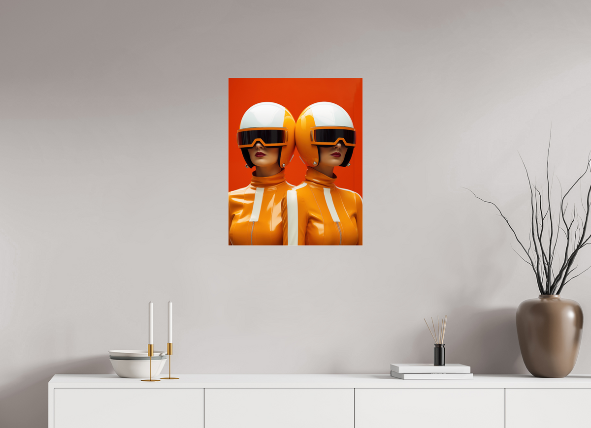 50 x 62,5 cm, Photo Print Under Acrylic Glass Rollerball XVII