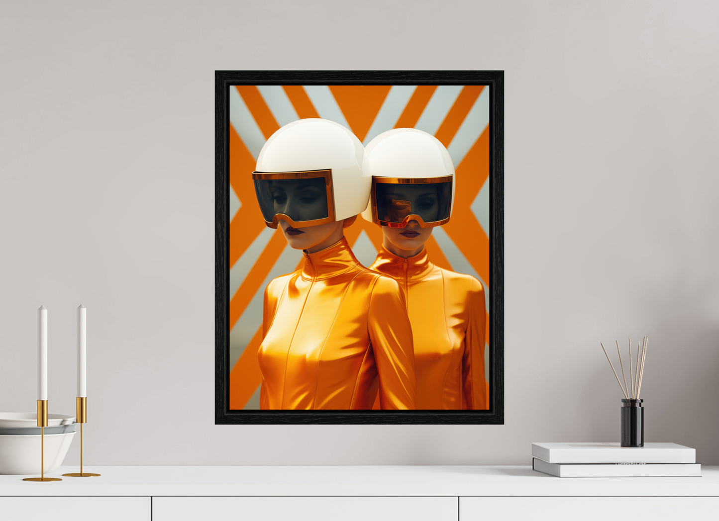 40 x 50 cm, Floater Frame Rollerball VIII