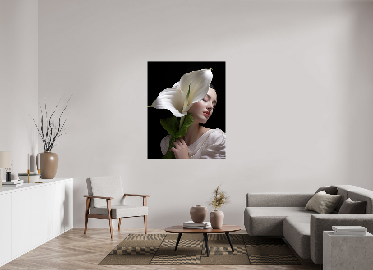 110 x 137,5 cm, Photo Print Under Acrylic Glass Calla XVII