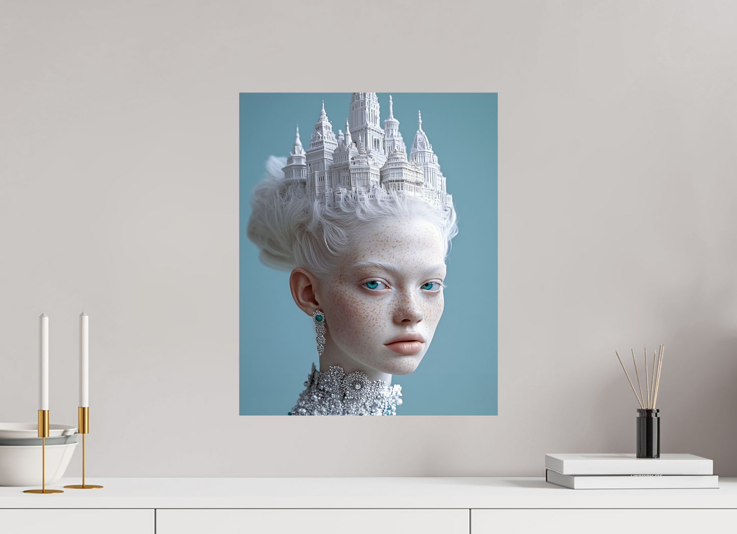 40 x 50 cm, Photo Print On Fuji Crystal DP II Hairdo IX