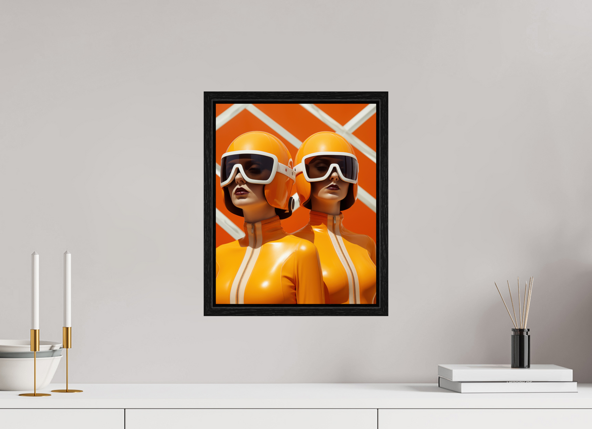 30 x 37,5 cm, Floater Frame Rollerball XVI