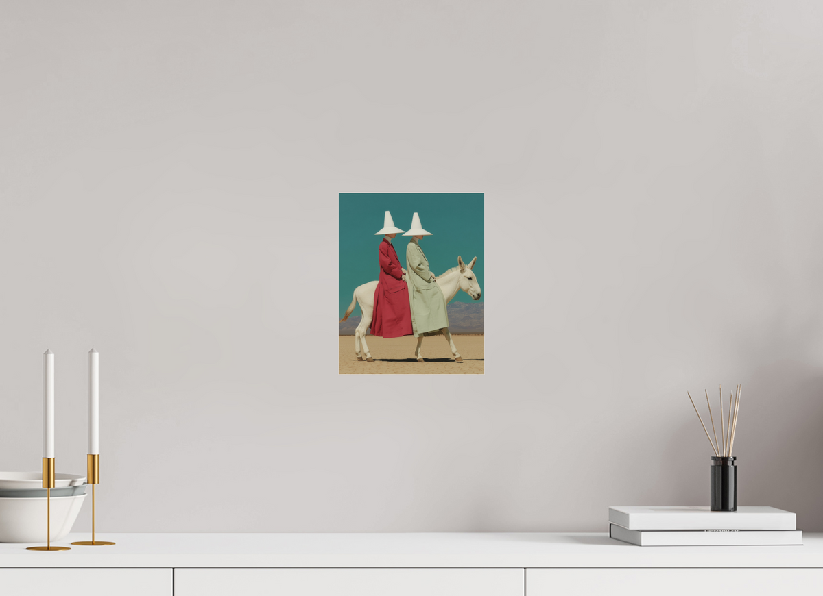 20 x 25 cm, Photo Print Under Acrylic Glass Red Horizon IV