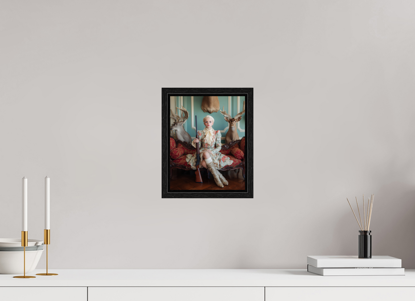 20 x 25 cm, Floater Frame Hunting Season VIII