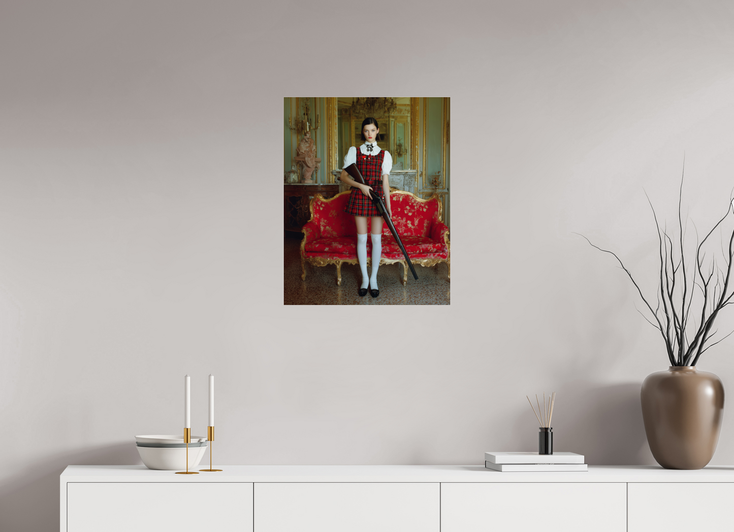 50 x 62,5 cm, Photo Print Under Acrylic Glass Hunting Season II