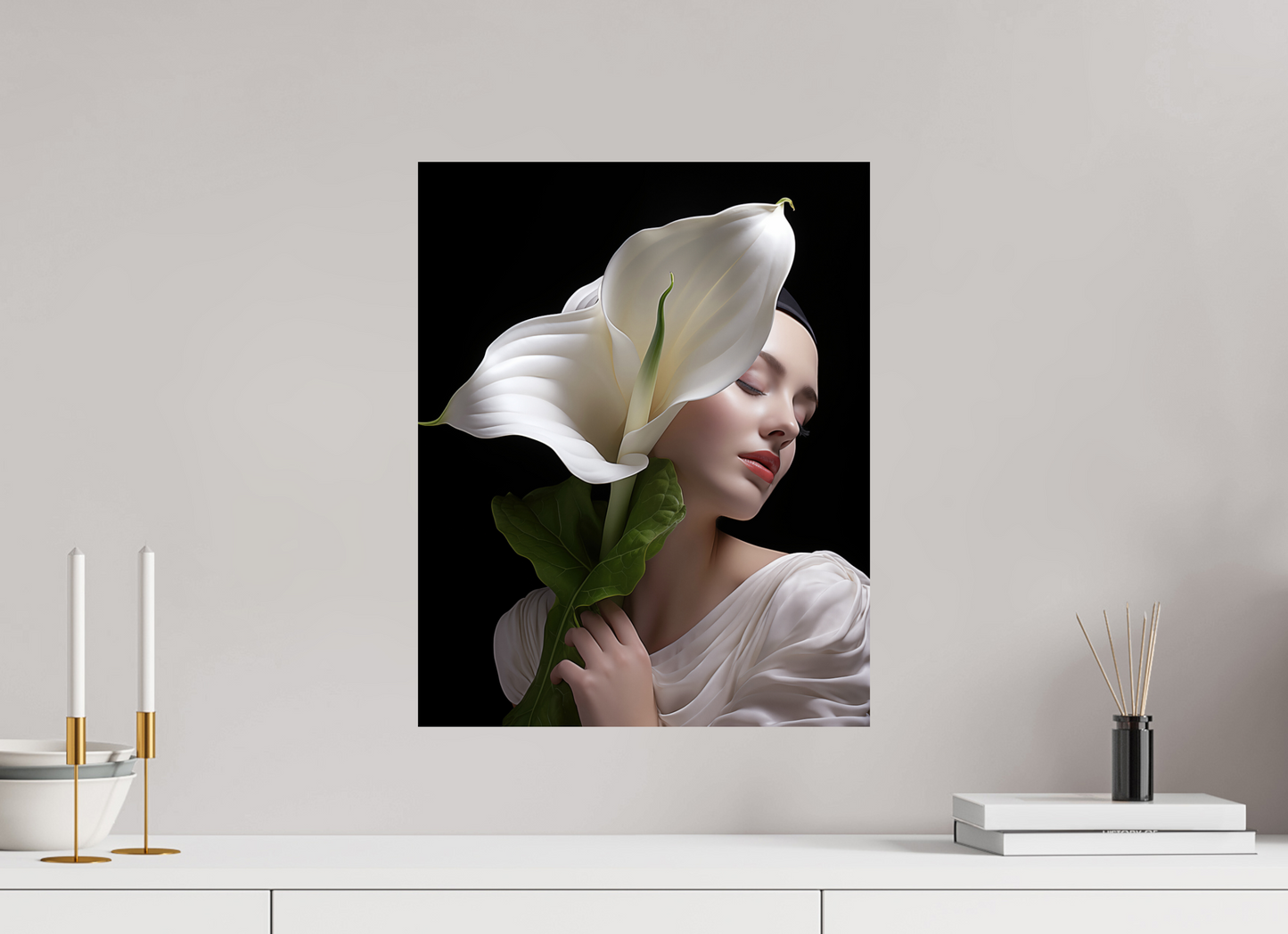 40 x 50 cm, Photo Print On Fuji Crystal DP II Calla XVII