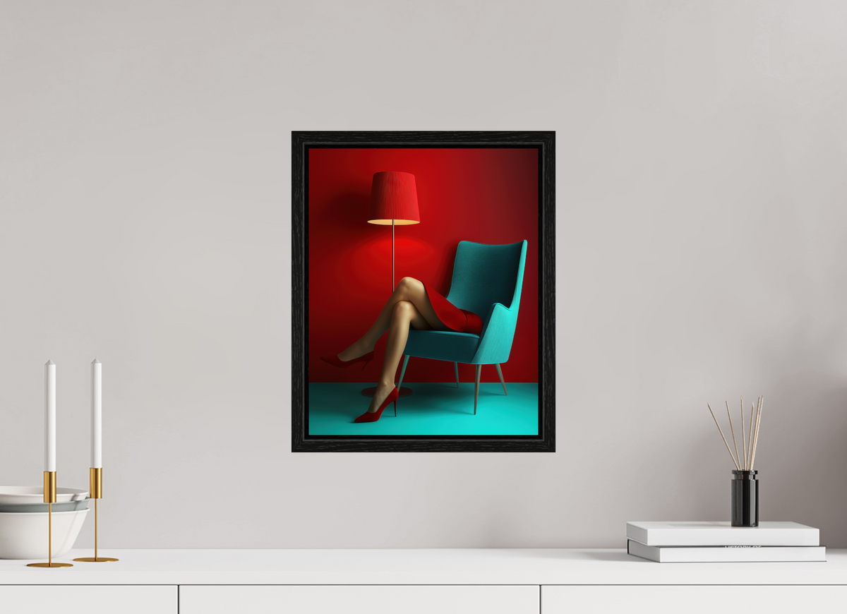 30 x 37,5 cm, Floater Frame Legs III