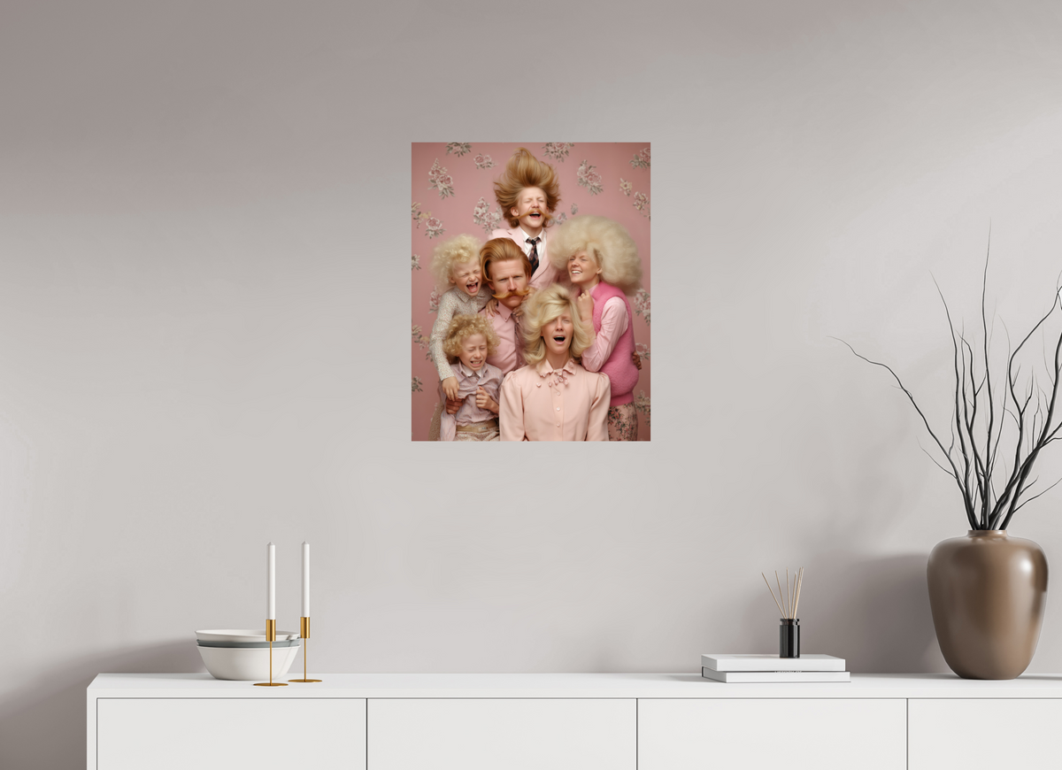 50 x 62,5 cm, Photo Print On Fuji Crystal DP II We are family II