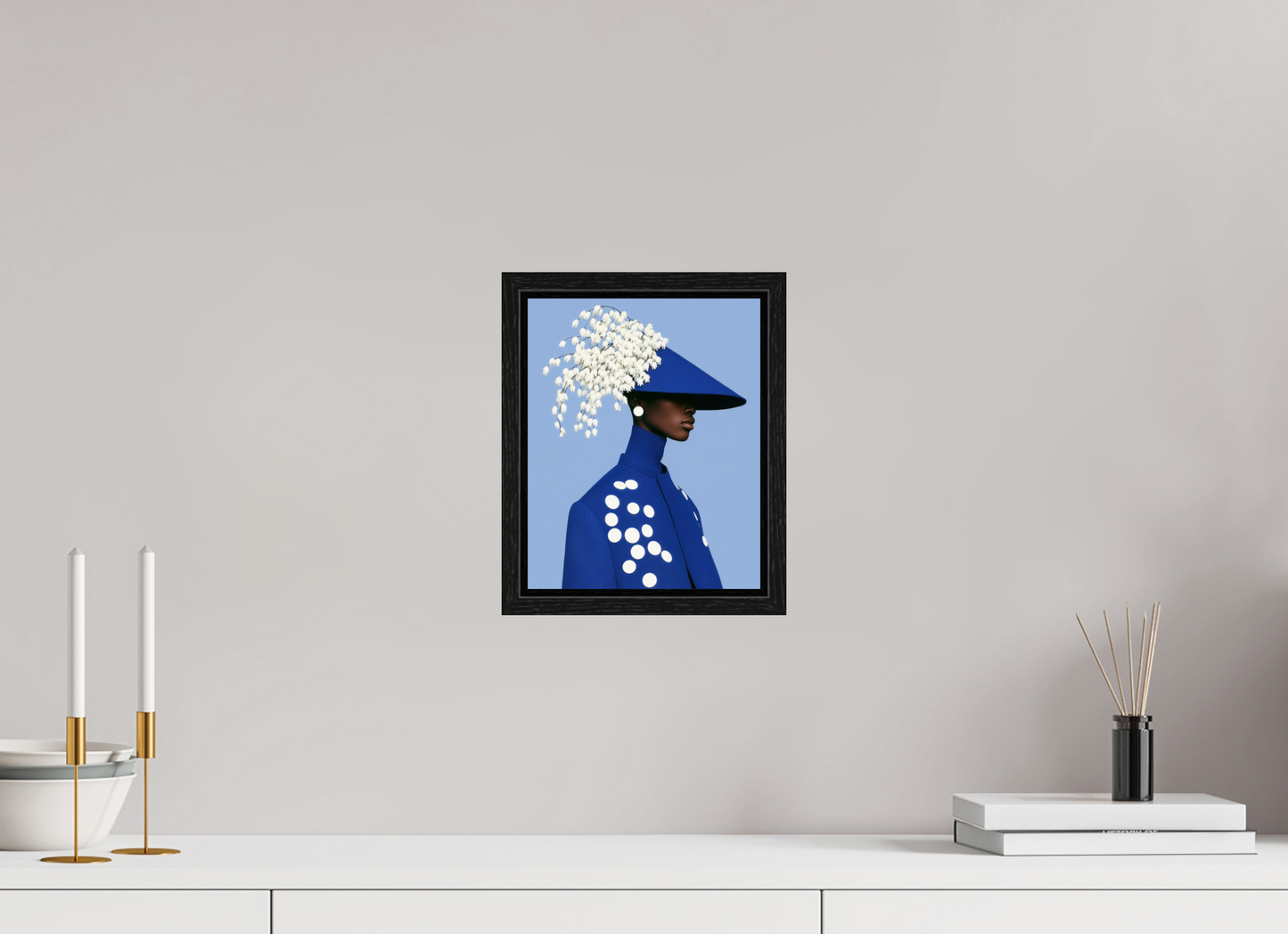 20 x 25 cm, Floater Frame Matisse Fashion XIX