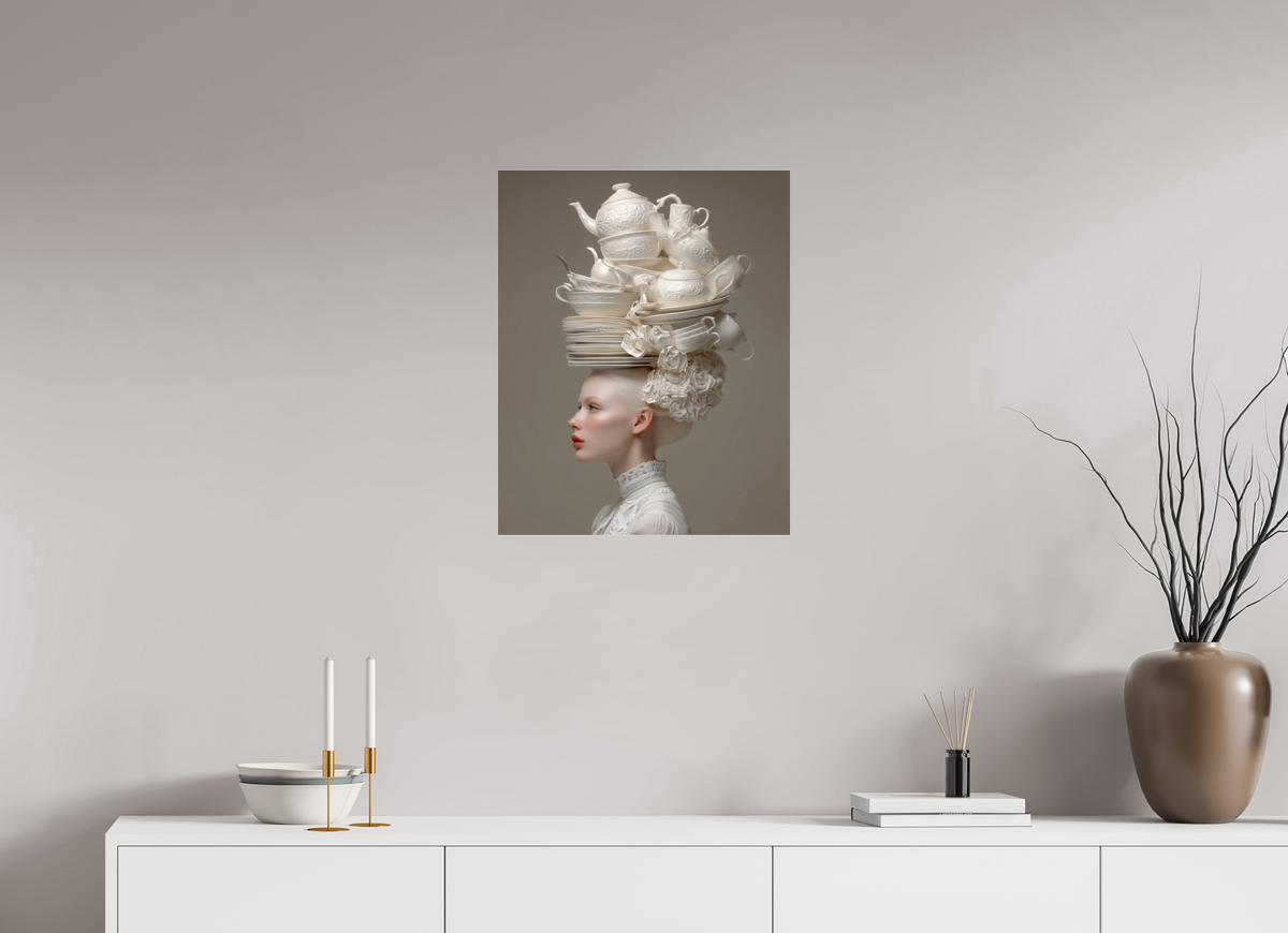 50 x 62,5 cm, Photo Print Under Acrylic Glass Hairdo V