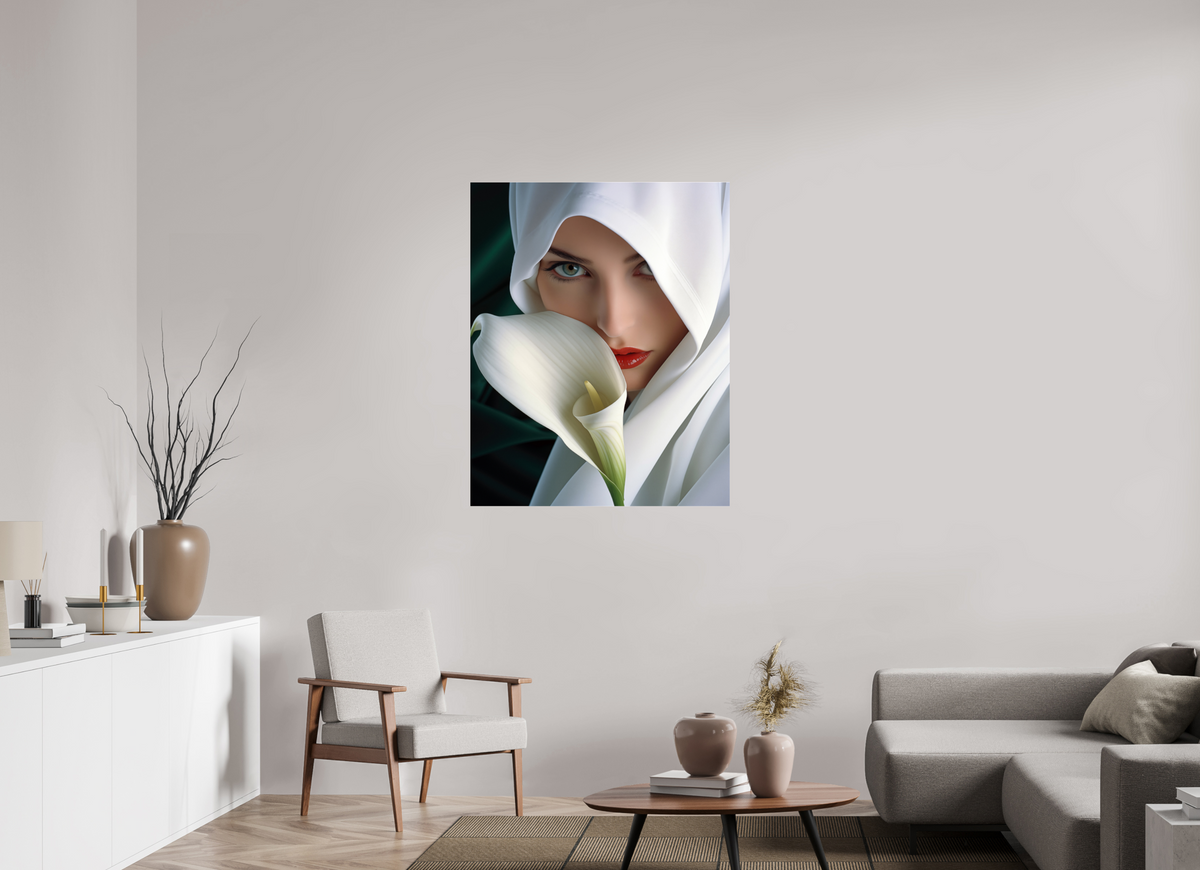 90 x 112,5 cm, Photo Print Under Acrylic Glass Calla II