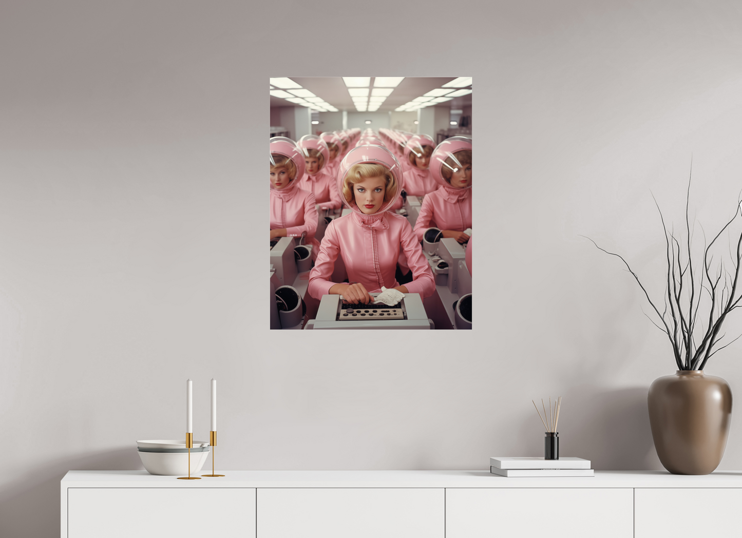 60 x 75 cm, Photo Print Under Acrylic Glass Factory XIV