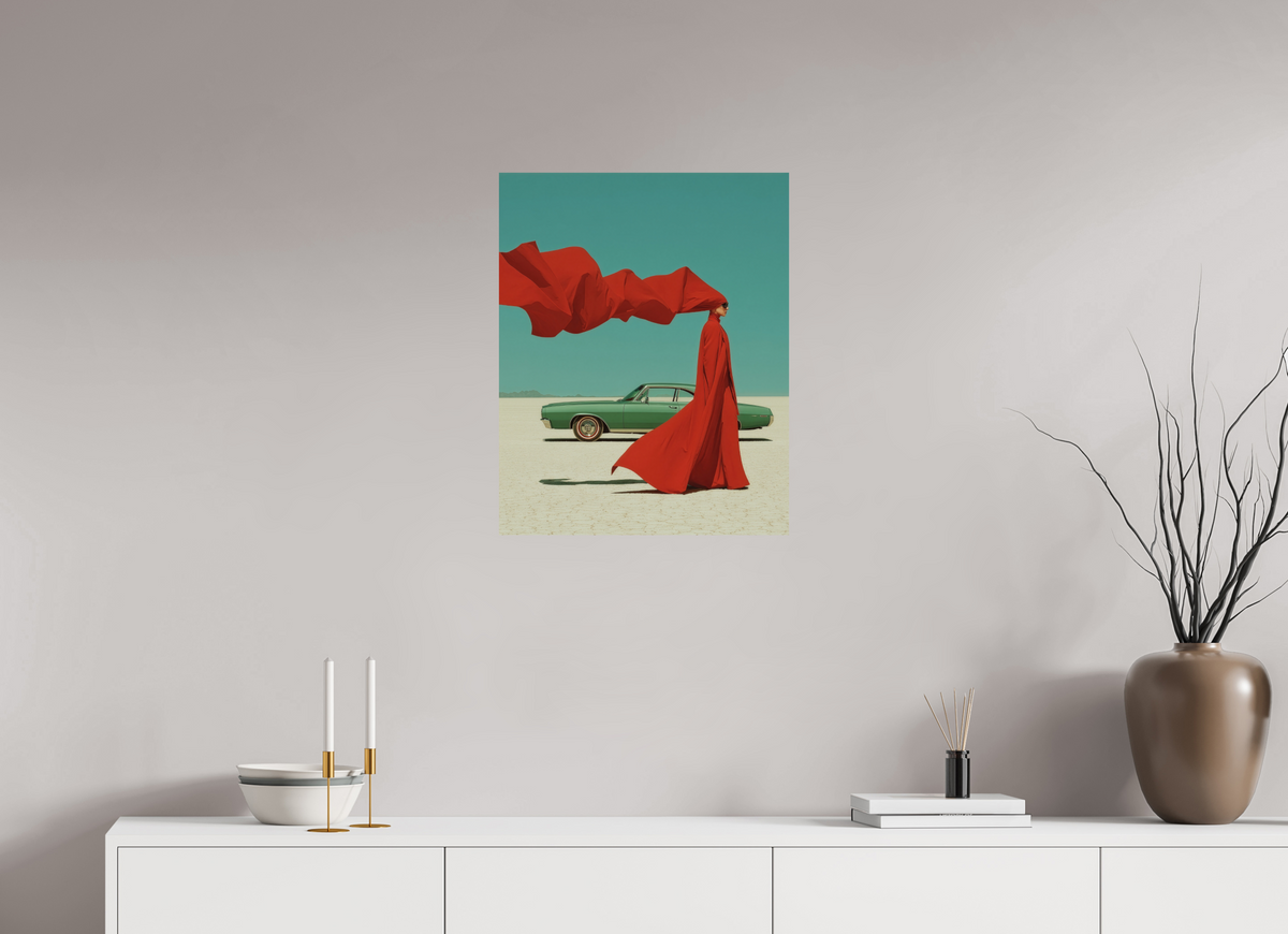 50 x 62,5 cm, Photo Print On Fuji Crystal DP II Red Horizon XVI