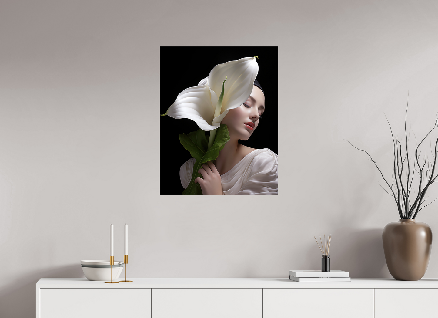 60 x 75 cm, Photo Print On Fuji Crystal DP II Calla XVII