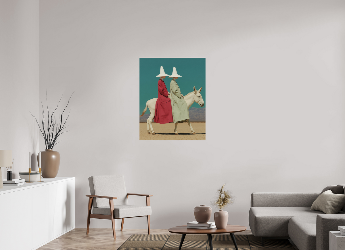 80 x 100 cm, Photo Print On Fuji Crystal DP II Red Horizon IV