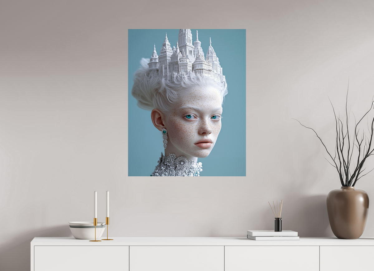 70 x 87,5 cm, Photo Print On Fuji Crystal DP II Hairdo IX