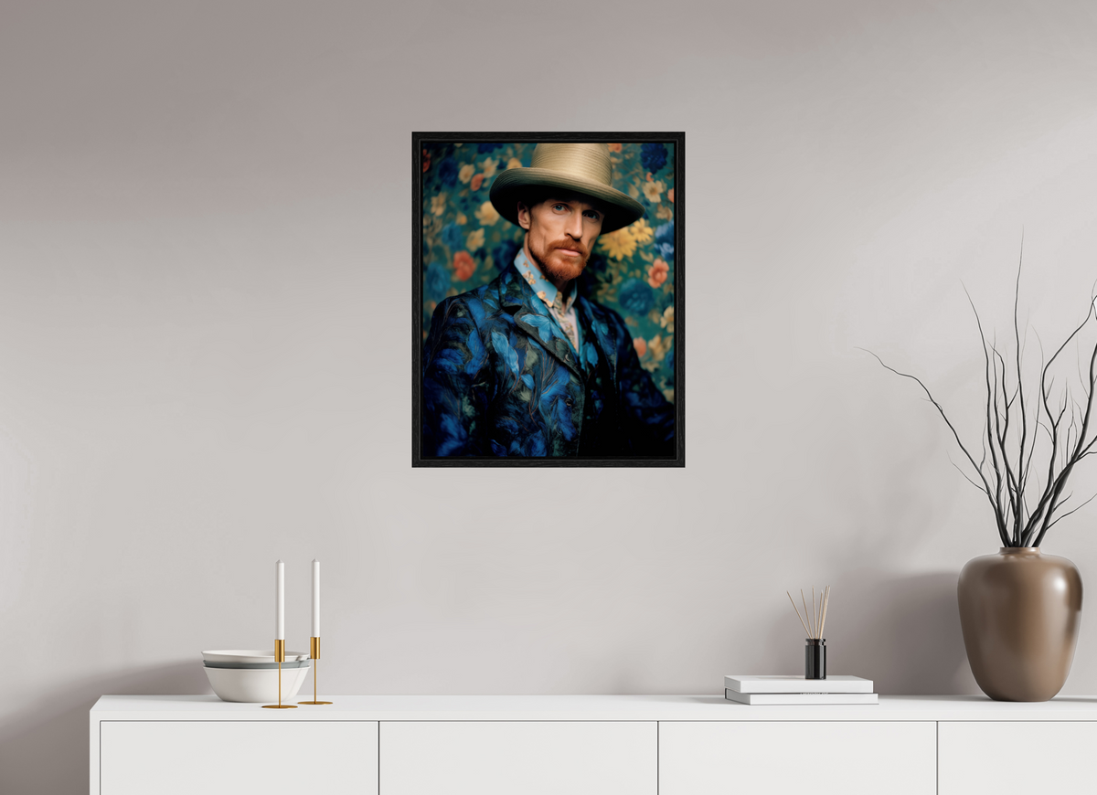 50 x 62,5 cm, Floater Frame Vincent I