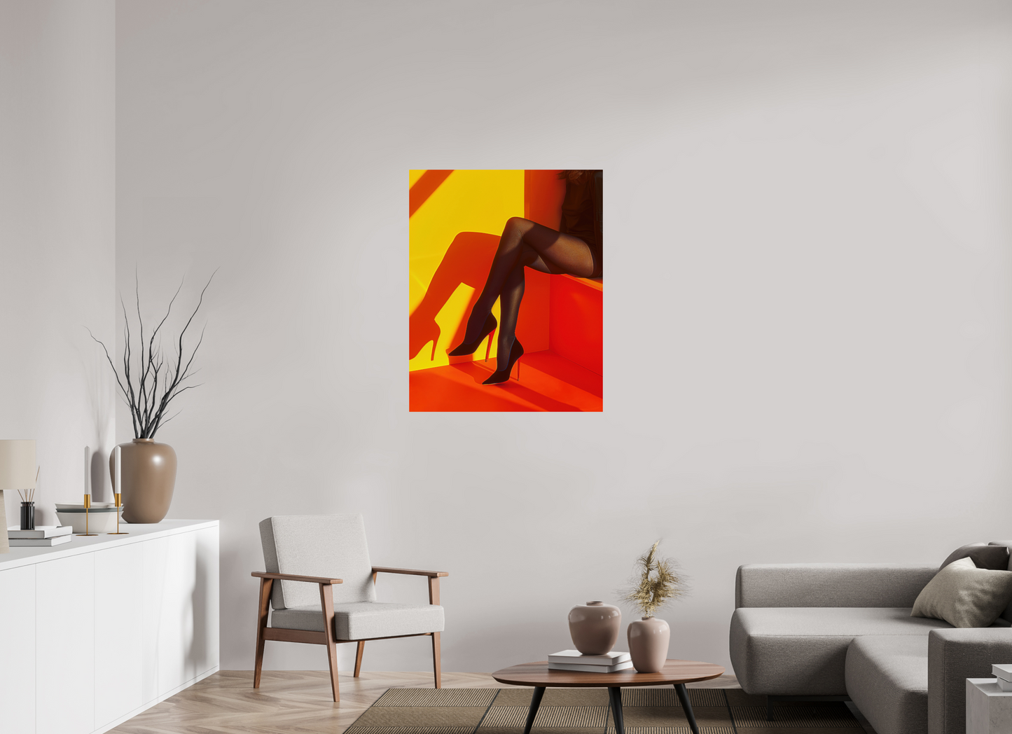 80 x 100 cm, Photo Print On Fuji Crystal DP II Legs X