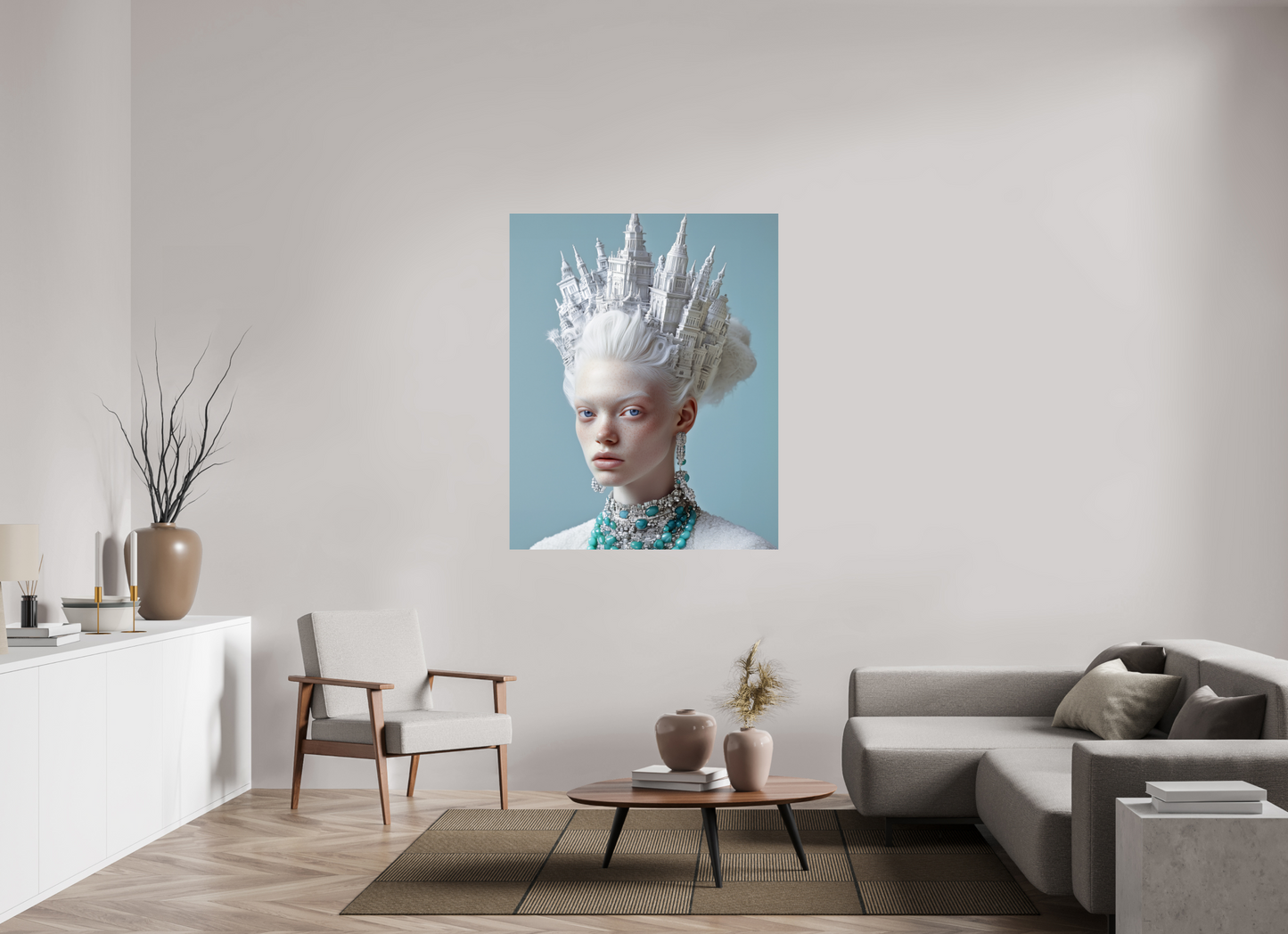 110 x 137,5 cm, Photo Print On Fuji Crystal DP II Hairdo VI