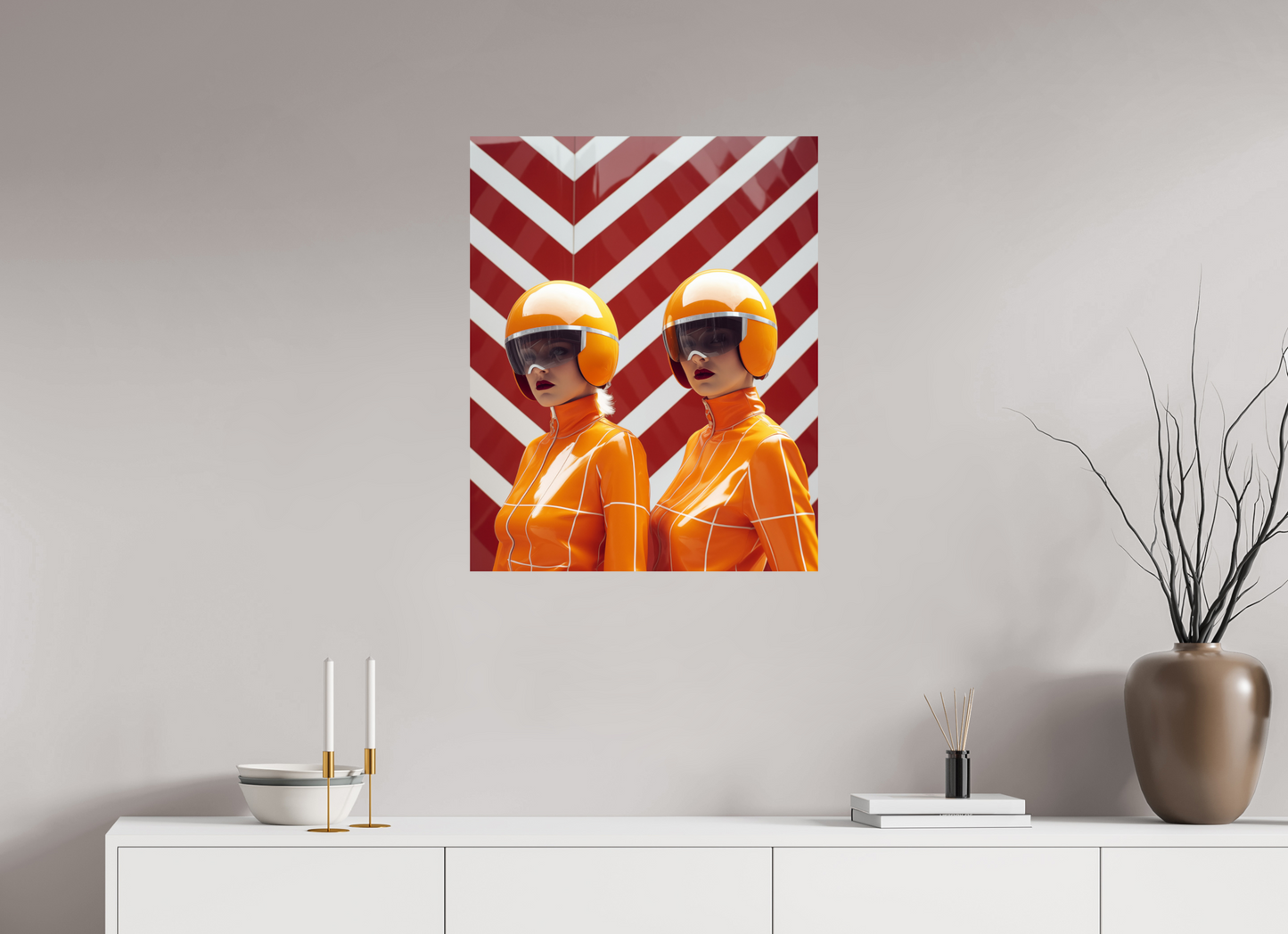 60 x 75 cm, Photo Print On Fuji Crystal DP II Rollerball II