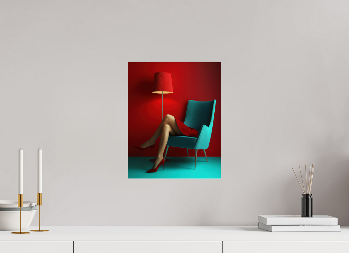 30 x 37,5 cm, Photo Print Under Acrylic Glass Legs III