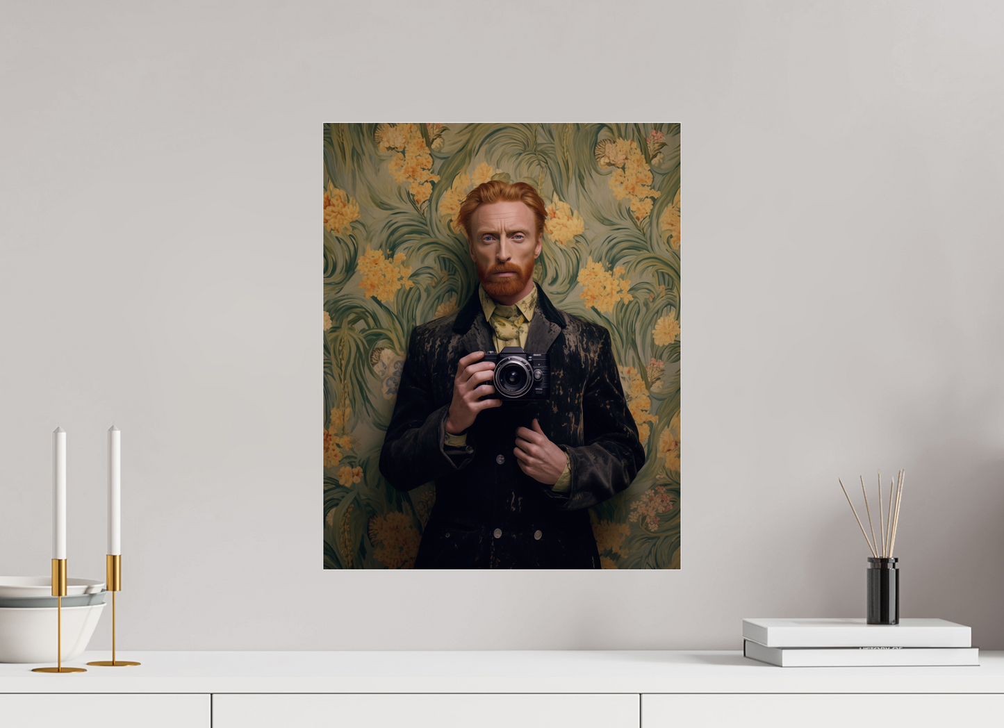 40 x 50 cm, Photo Print Under Acrylic Glass Vincent VI
