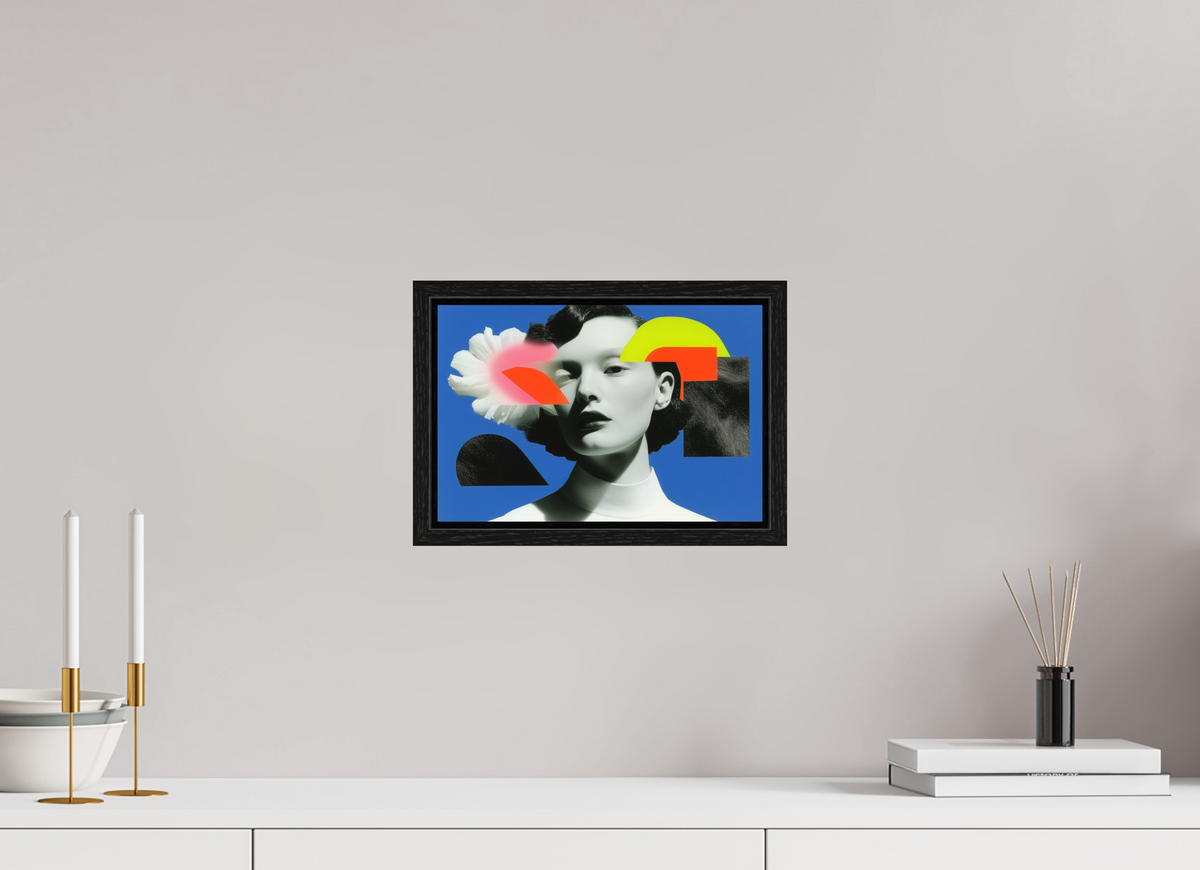 30 x 20 cm, Floater Frame Geometry of Memory VI