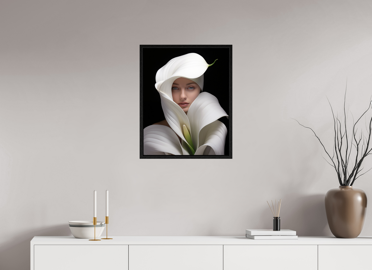 50 x 62,5 cm, Floater Frame Calla VI