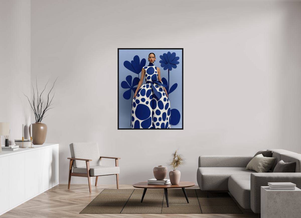 110 x 137,5 cm, Floater Frame Matisse Fashion V