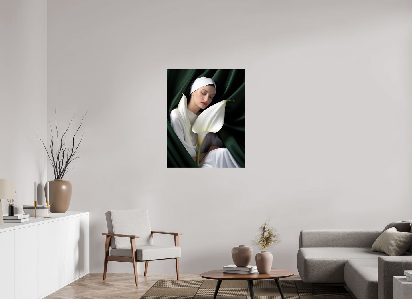 80 x 100 cm, Photo Print On Fuji Crystal DP II Calla XII