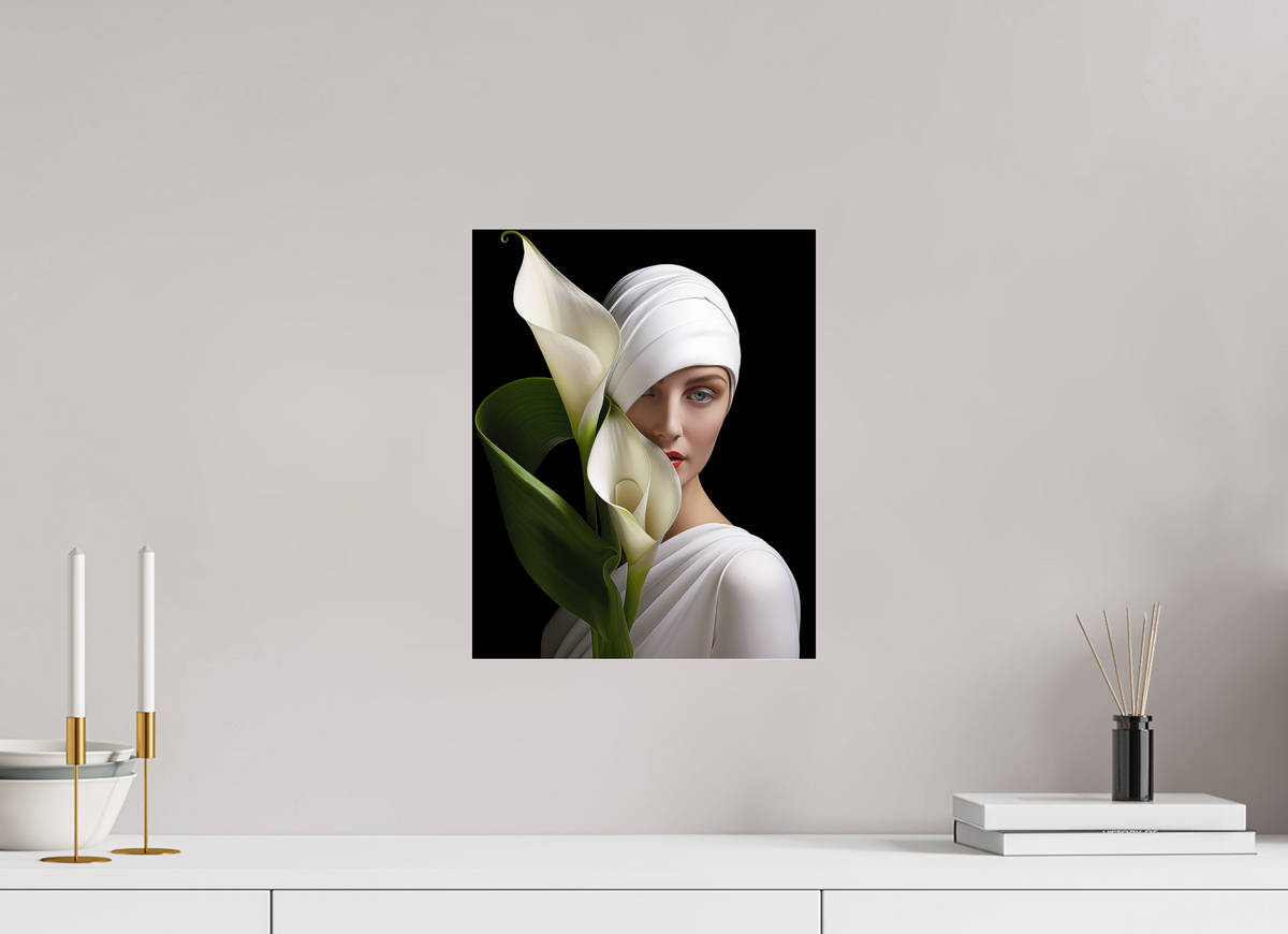 30 x 37,5 cm, Photo Print Under Acrylic Glass Calla III