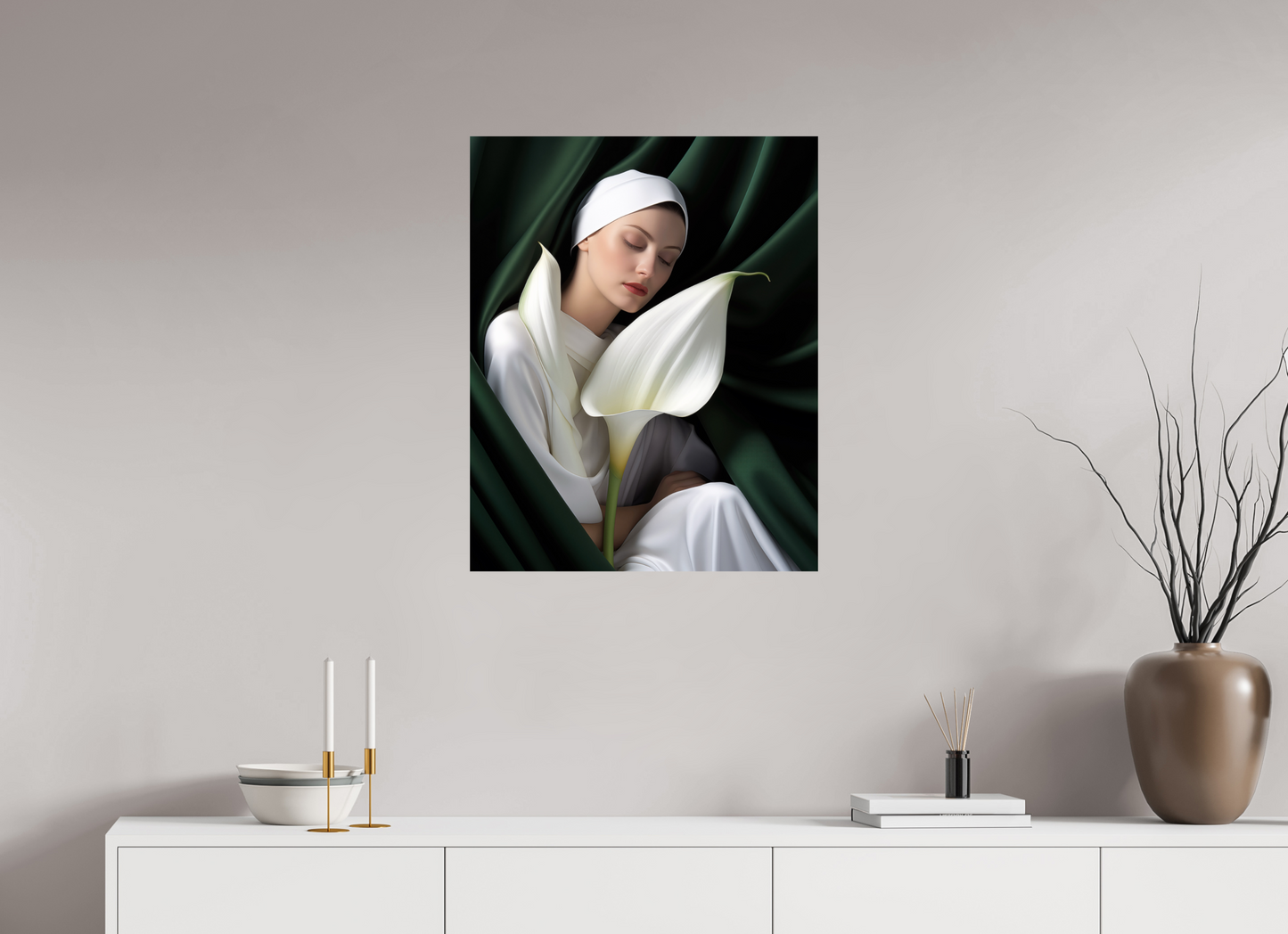 60 x 75 cm, Photo Print On Fuji Crystal DP II Calla XII