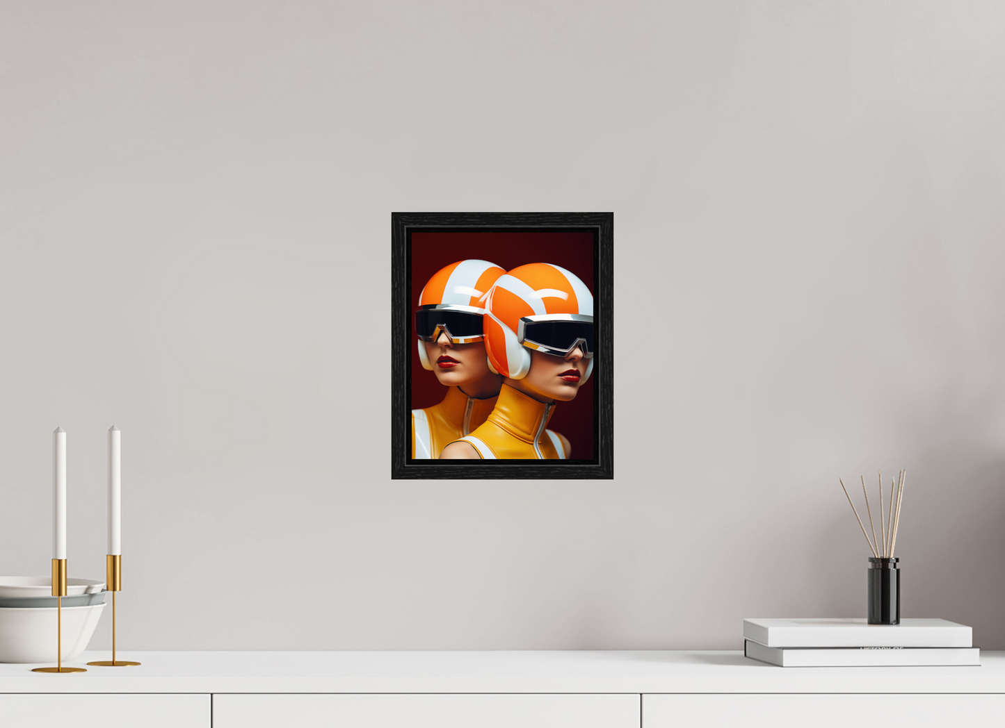 20 x 25 cm, Floater Frame Rollerball IV
